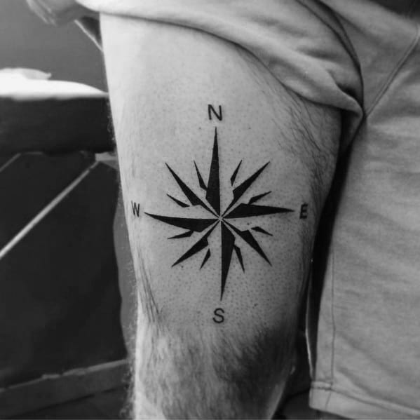 5 Minimalist Compass Tattoo Ideas for Men