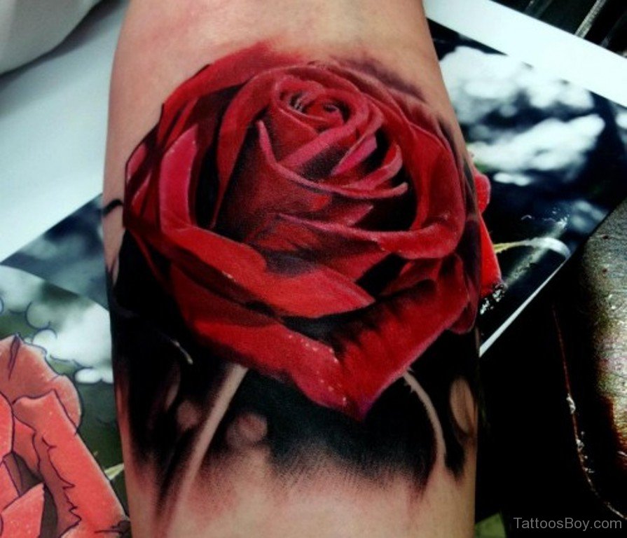 Simple Flower Tattoo Design Rose Tattoos Rose Tattoos For Men