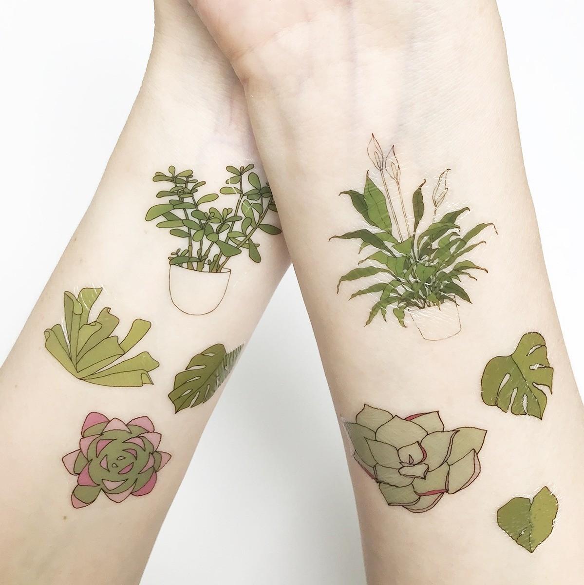 5 Simple Plant Tattoo Designs for Minimalist Ink Lovers