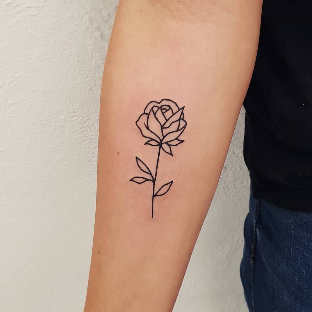 Elegant Rose Tattoo Ideas for Women