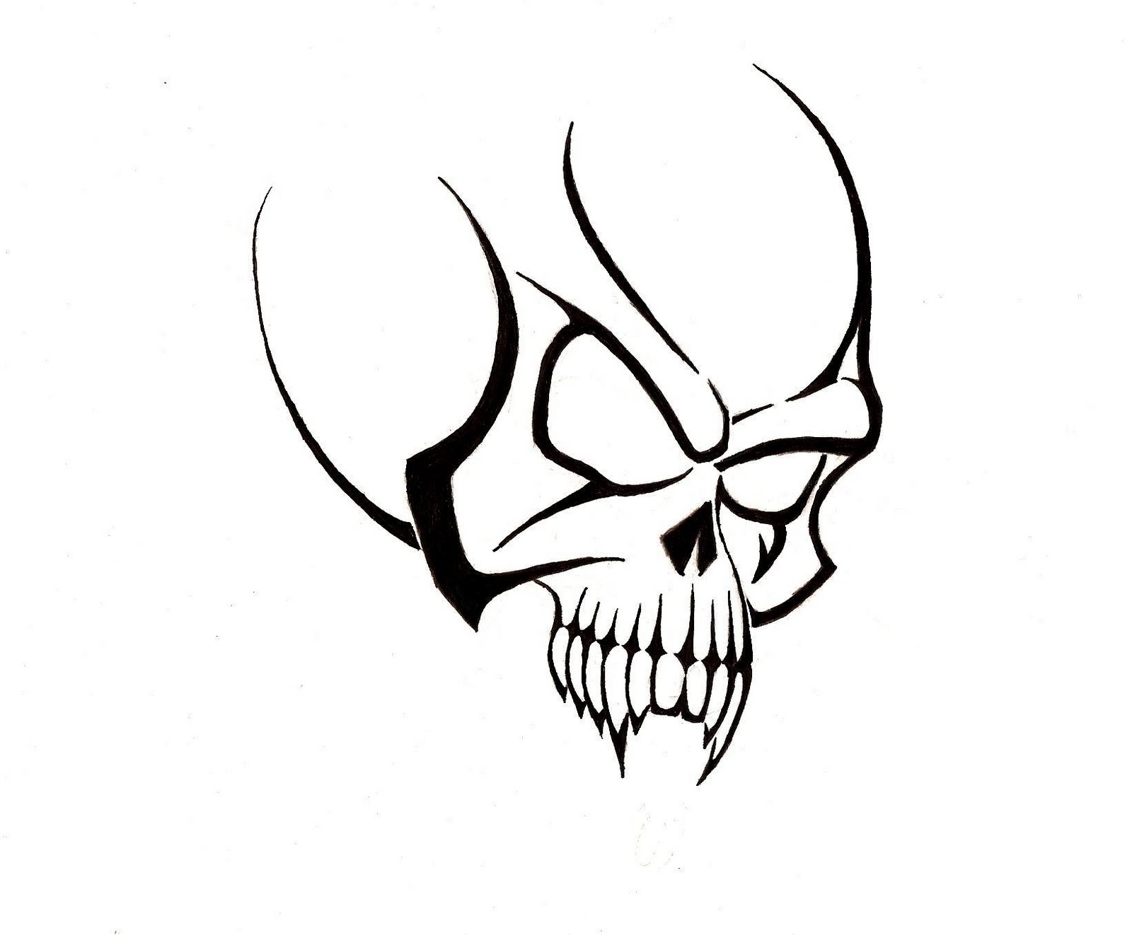 5 Simple Tribal Skull Tattoo Designs for Beginners