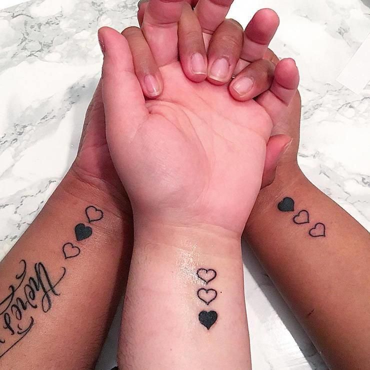 10 Sister Heart Tattoo Designs That Bond You Forever