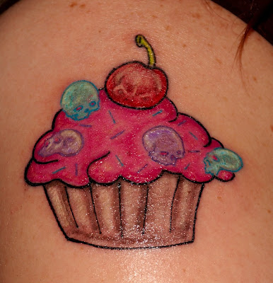 Skull Cupcake Tattoo Design Cupcake Tattoos Cupcake Tattoo Designs