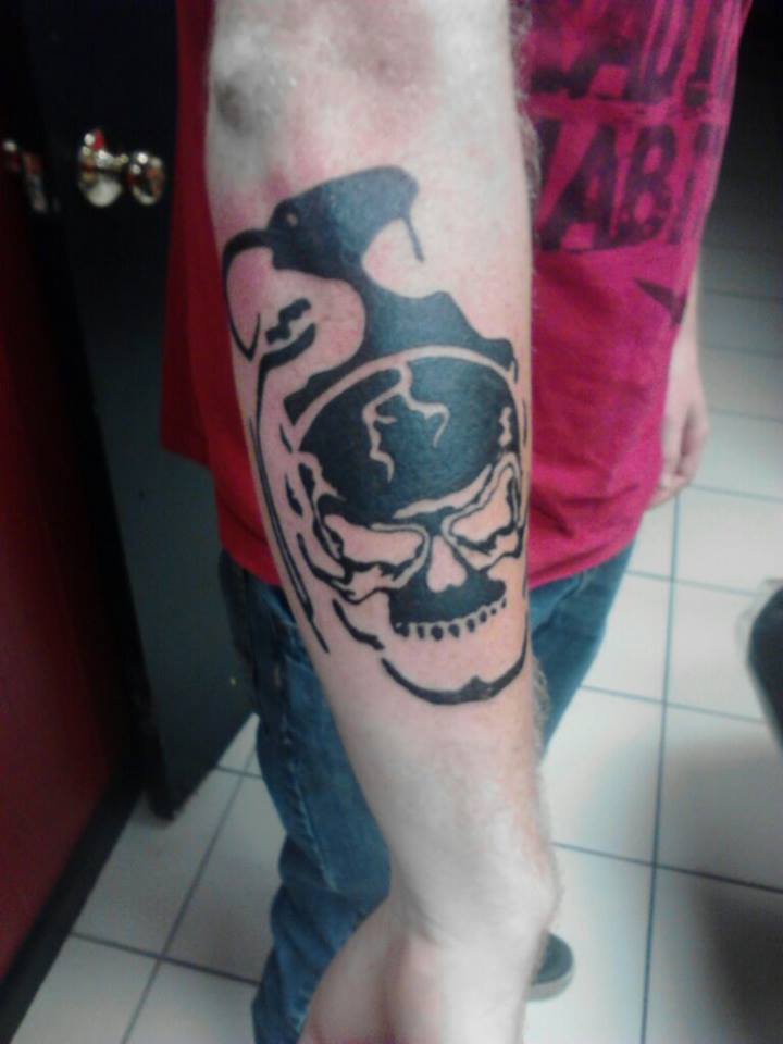 Skull Grenade Tattoo: Explosive Design Ideas