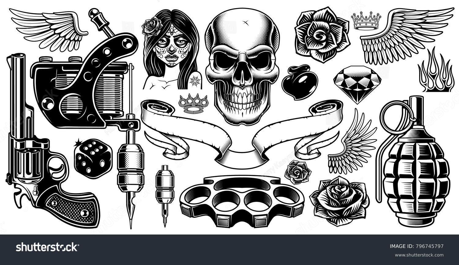 10 Skull Gun Tattoo Designs You Must See