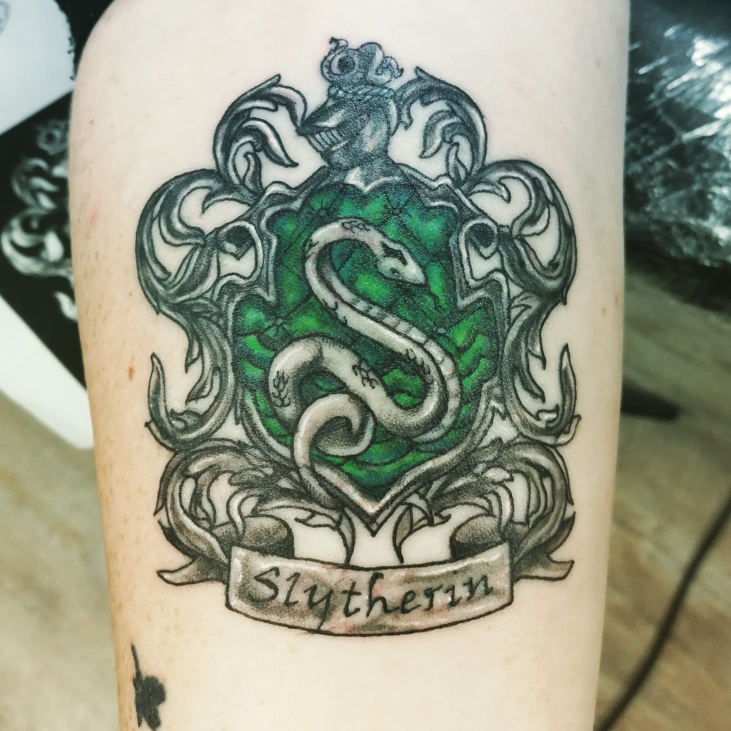 5 Slytherin Tattoo Designs You'll Love