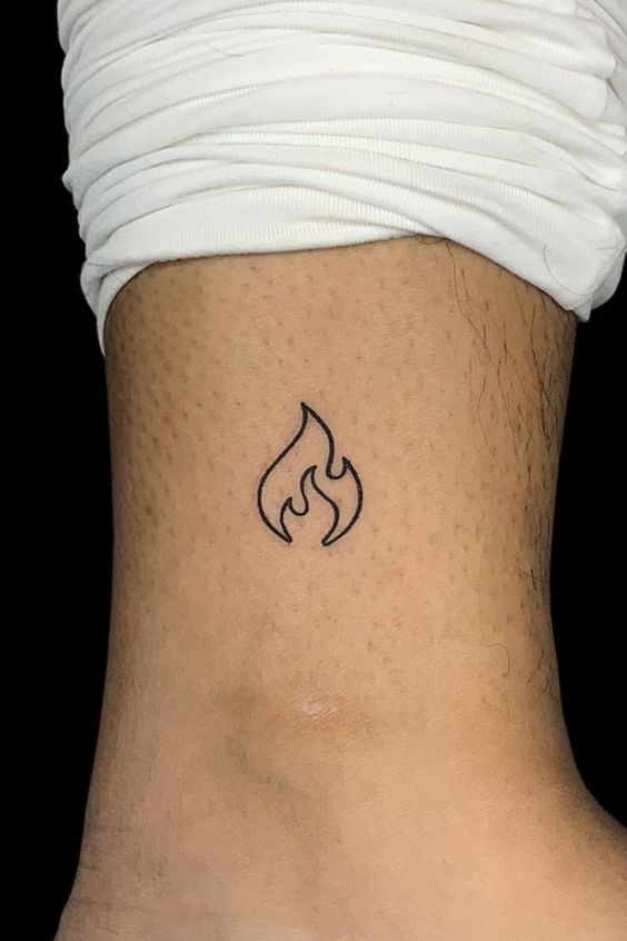 Small Flame Tattoo Ideas To Elevate Your Tattoo Collection