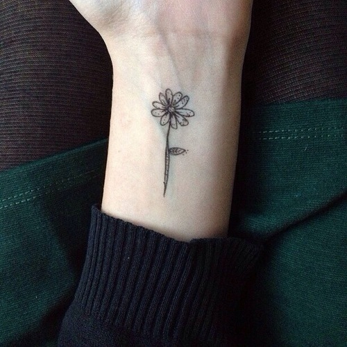 Small Flower Tattoo On Wrist Best Tattoo Design Ideas