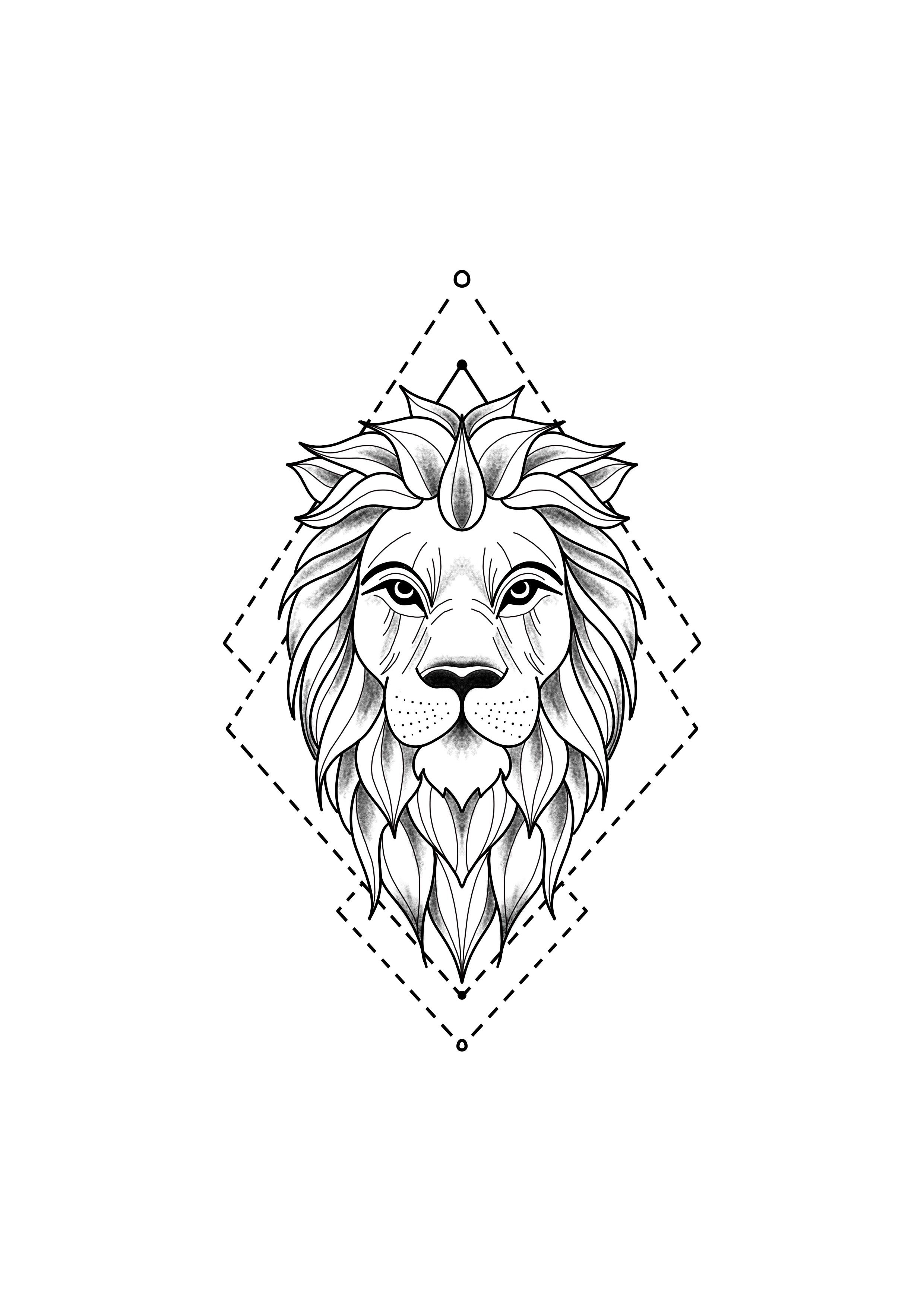 5 Stunning Small Lion Tattoo Design Ideas