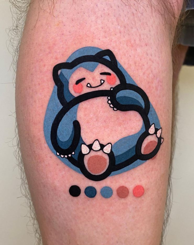 Snorlax Tattoo Snorlax Tattoo Heart Tattoo Tattoos