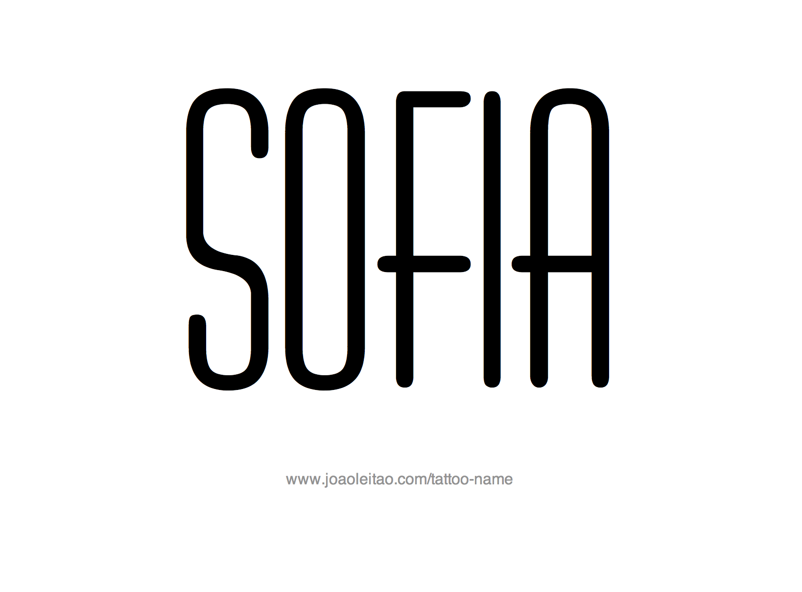 Sofia Name Tattoo Design: Inspiring Ideas and Styles