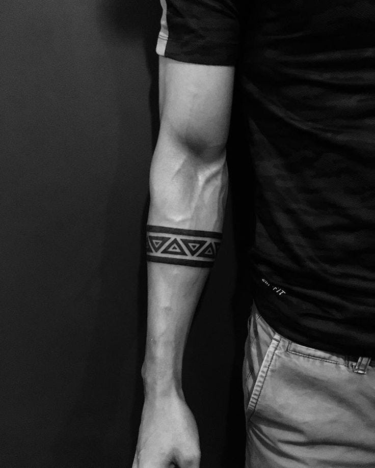 5 Stunning Solid Armband Tattoo Designs You'll Love