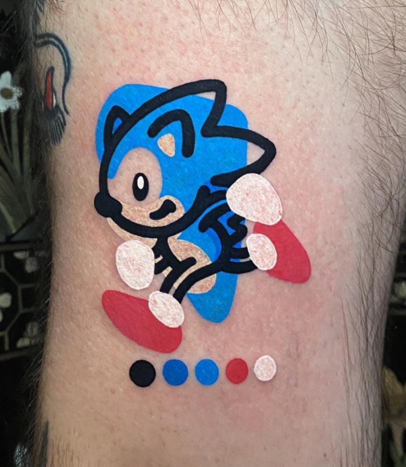 5 Sonic Tattoo Designs You'll Speed to Get