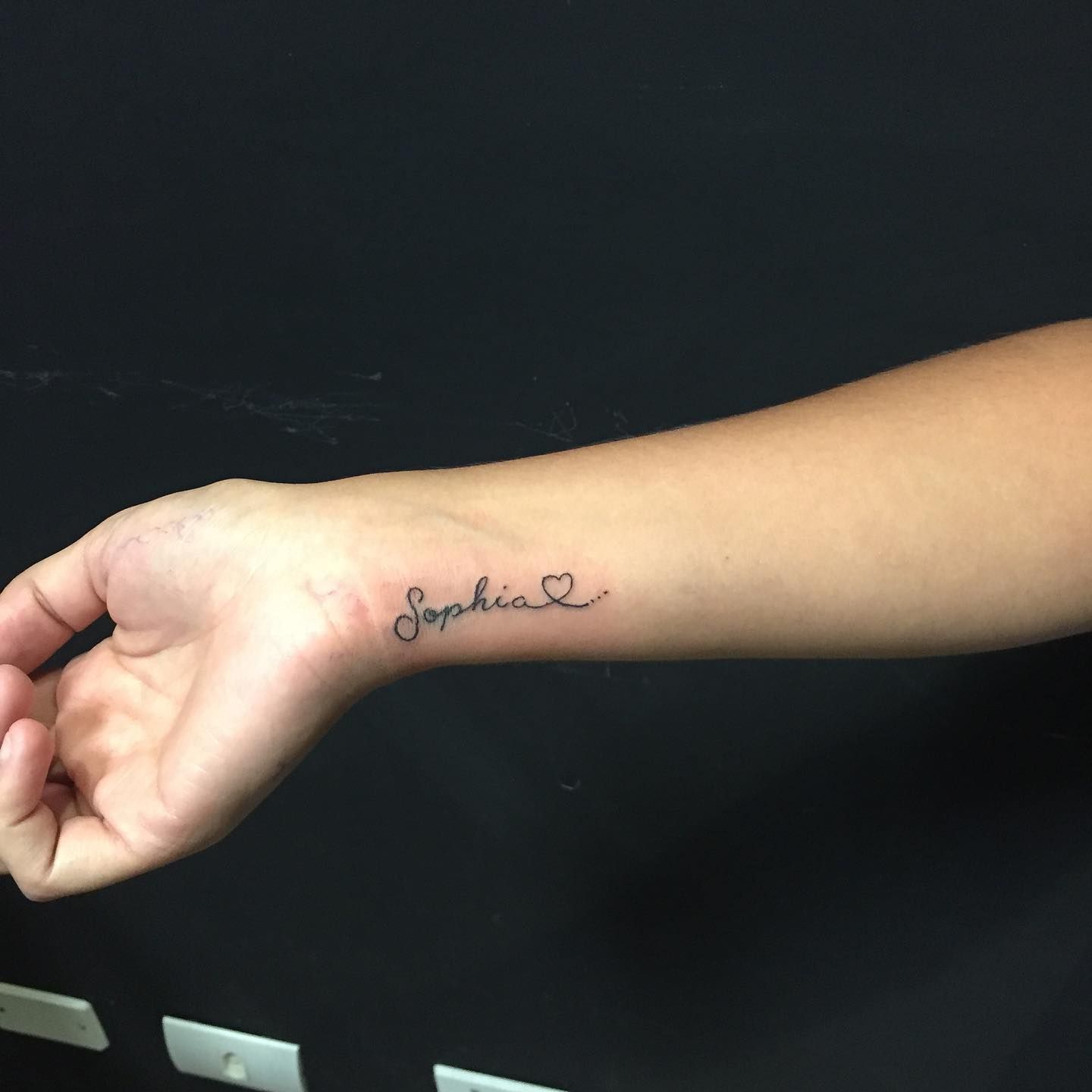 Sophia Lettering Tatuagem Com Nome Sophia Tatuagens Nomes Tatuagem