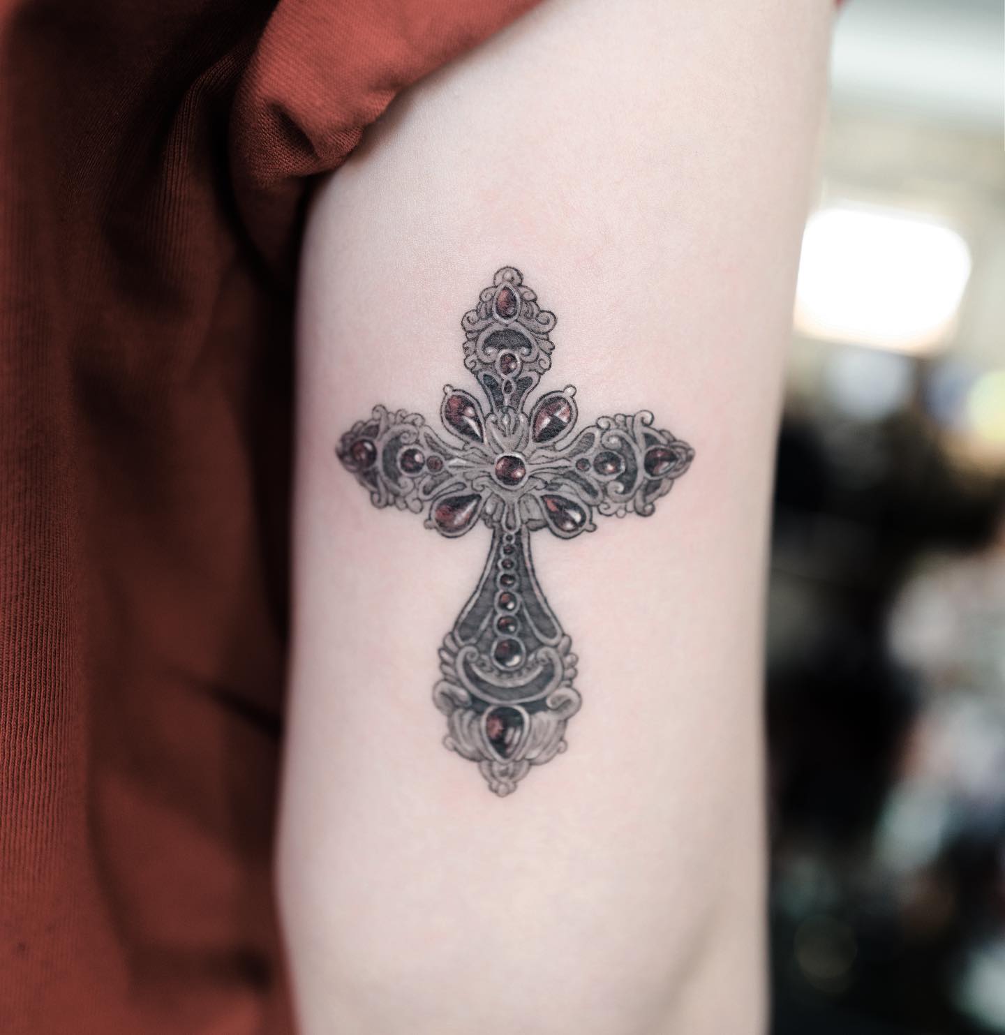 7 Unique Spanish Cross Tattoo Design Ideas