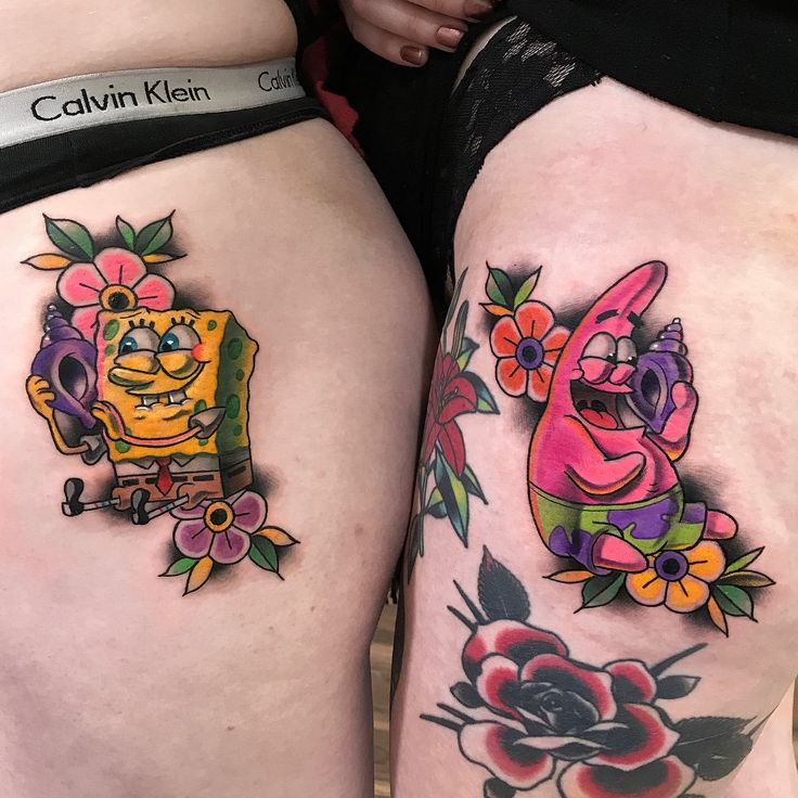 5 Creative Spongebob and Patrick Tattoo Ideas