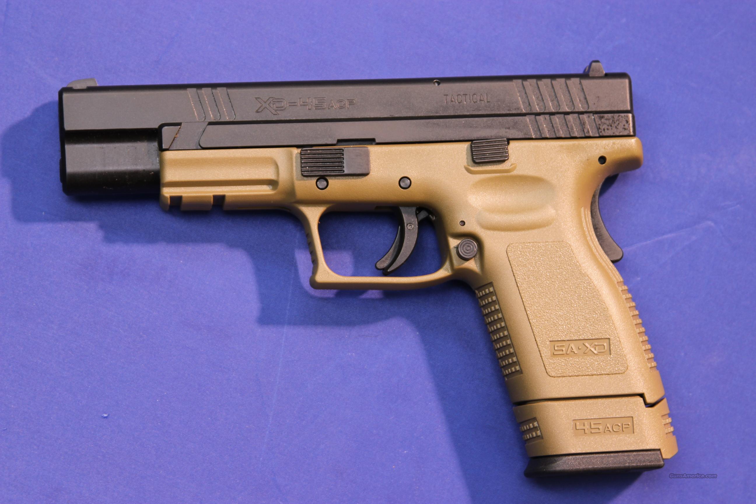 Springfield Xd 45 Carry Tactical Fl For Sale At Gunsamerica Com