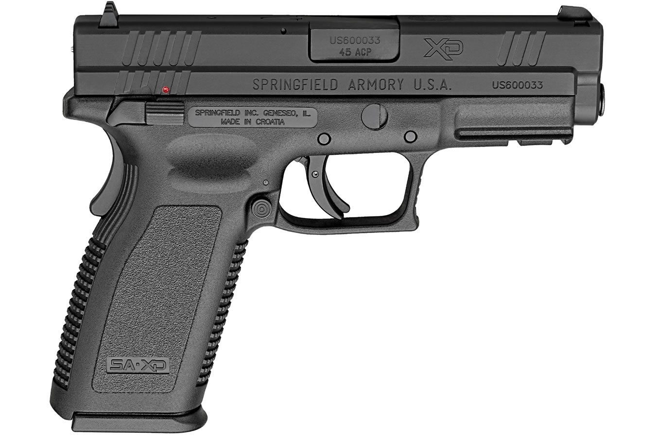 Springfield Xd 45Acp Service Model Black With Thumb Safety Sportsman