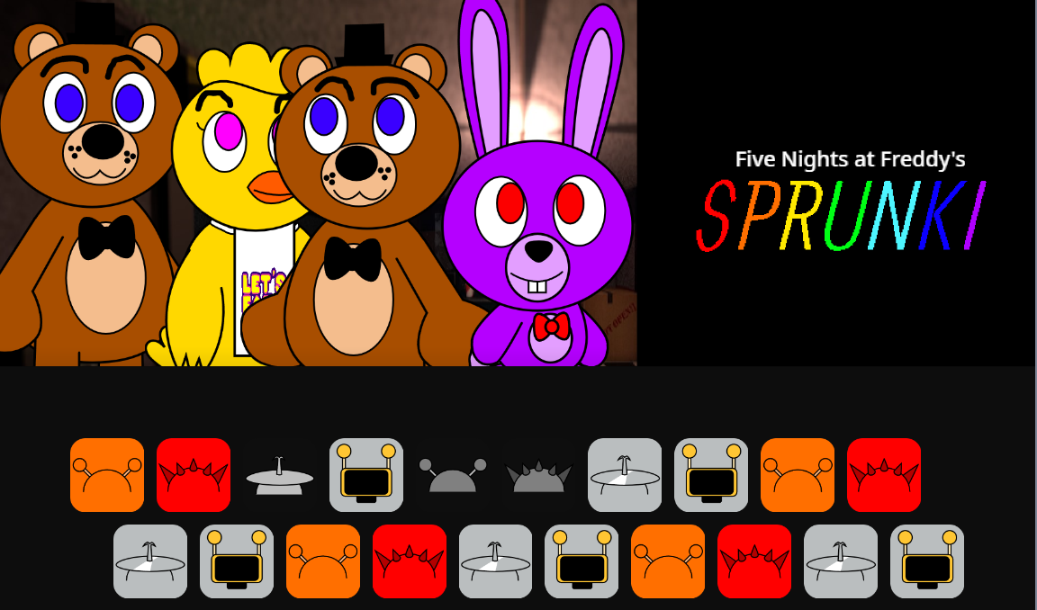 Sprunki Fnaf Five Nights At Freddy S Funnygames Studio Adl