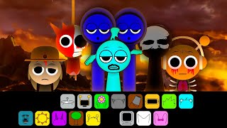 Sprunki Incredibox Remaster All Characters Dancing Mod Sprunki Sprunki