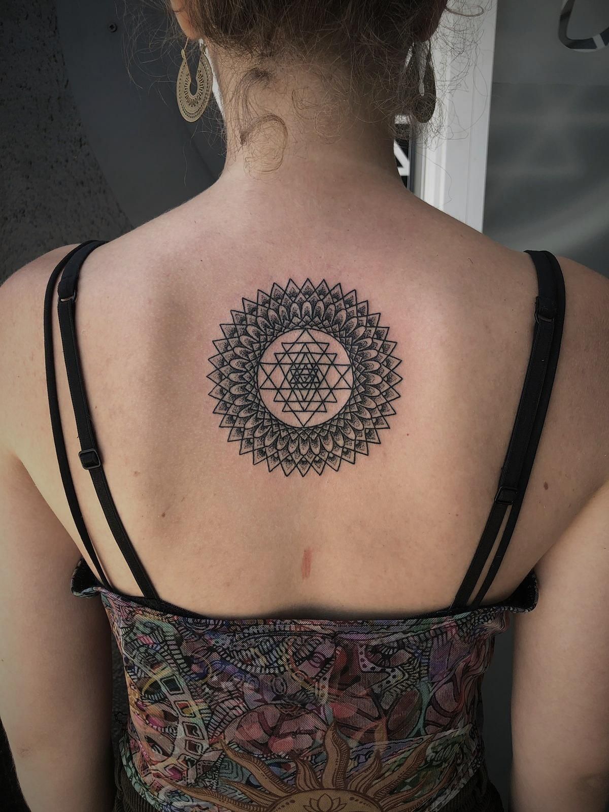 Sri Yantra Tattoo Designs: Sacred Geometry Ink Inspiration