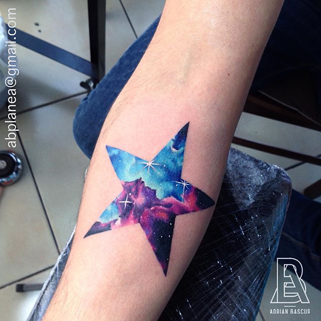 5 Stunning Star Galaxy Tattoo Design Ideas