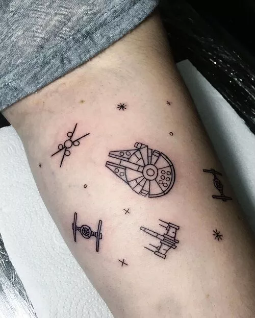 Star Wars Tattoos For Females