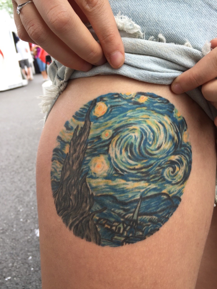 5 Stunning Starry Night Tattoo Designs You'll Love