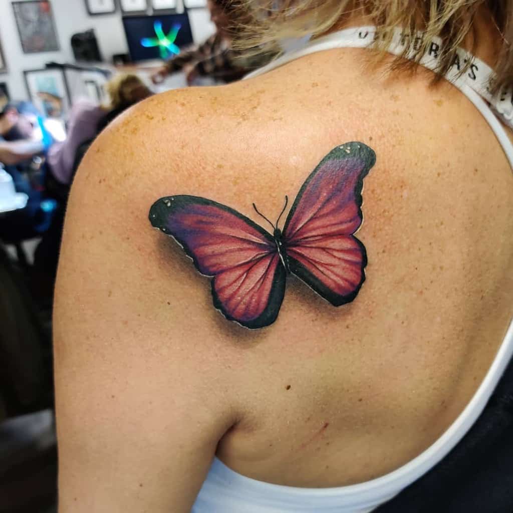 Stars And Butterfly Tattoos For Women Find A Tattoo Blog Butterfly