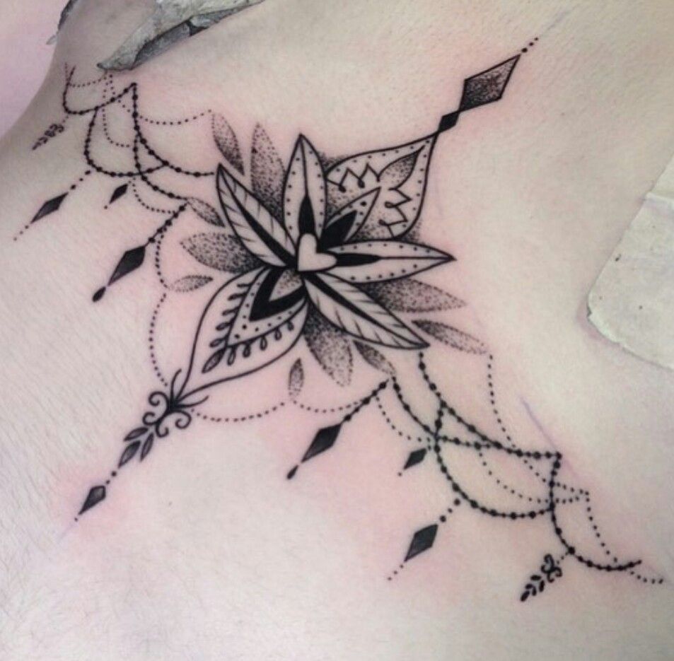 6 Unique Sternum Mandala Tattoo Ideas for Inspiration