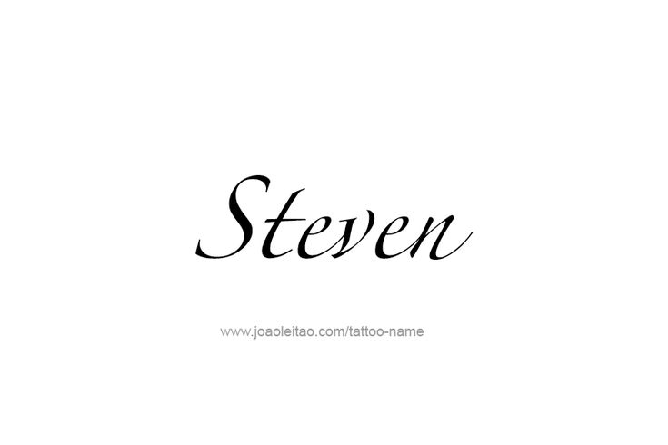 Steven Name Tattoo Designs Name Tattoos Steven Name Tattoo