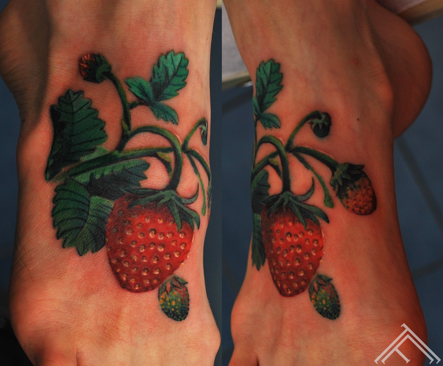 Strawberry Tattoo By Audrey Mello Strawberry Tattoo Pattern Tattoo Picture Tattoos