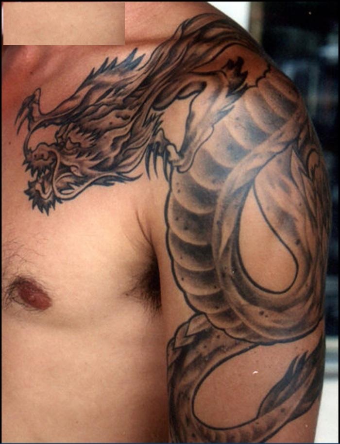 Striking Shoulder Tattoo For Men Styles Images And Design Ideas