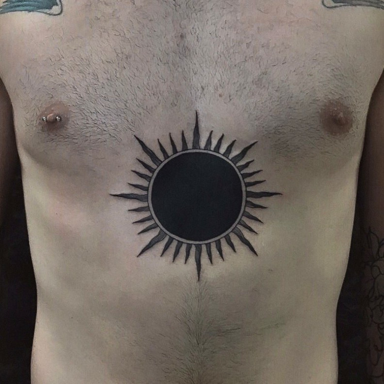 Sun Tattoos Symbolism And Styles Inkppl