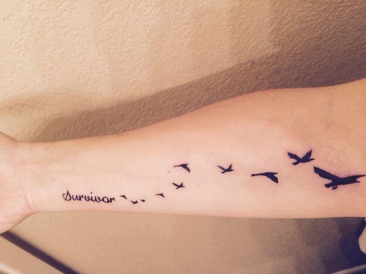 Survivor Tattoo Ideas Symbolizing Hope Courage And Recovery