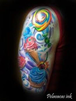 Sweet Candy Tattoo Designs: Ink Your Sweet Side