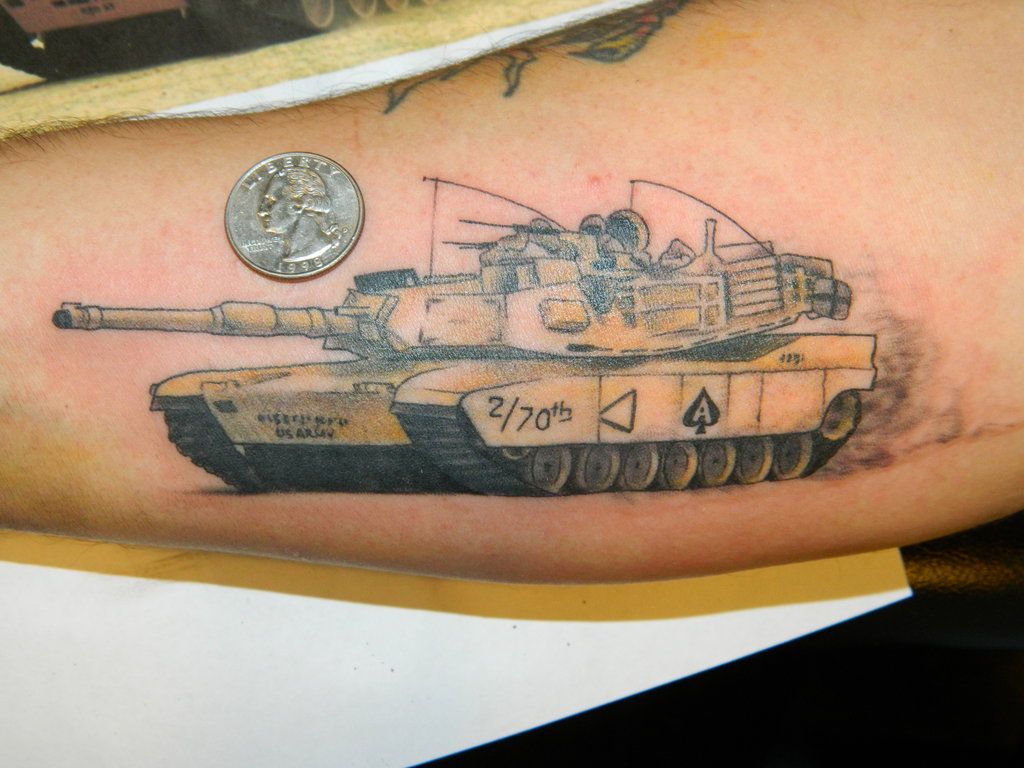 5 Amazing Tank Tattoo Designs You'll Love