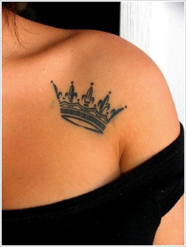 Tattoo Design: Elegant Queen Crowns for Your Skin