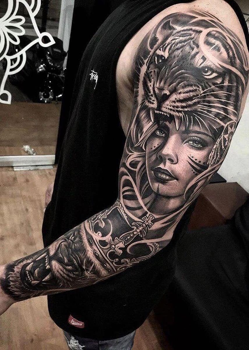 10 Stunning Full Sleeve Tattoo Ideas for Men