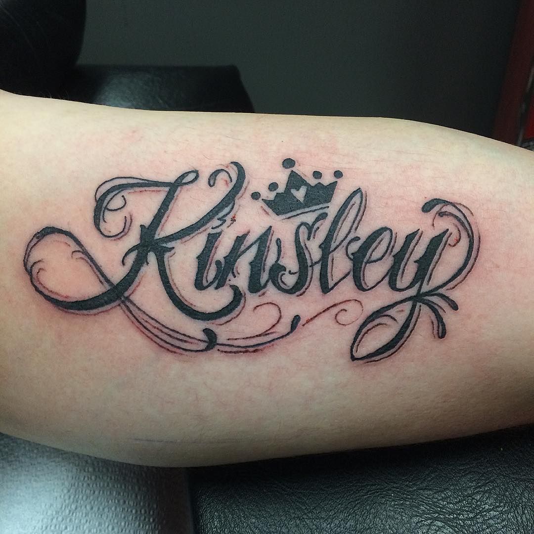 Unique Tattoo Design Lettering for Names Revealed