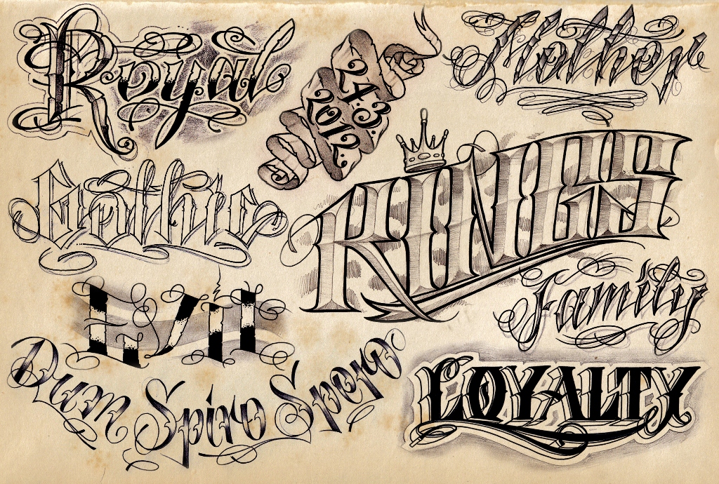 Tattoo Name Lettering Designs: Ideas and Inspiration