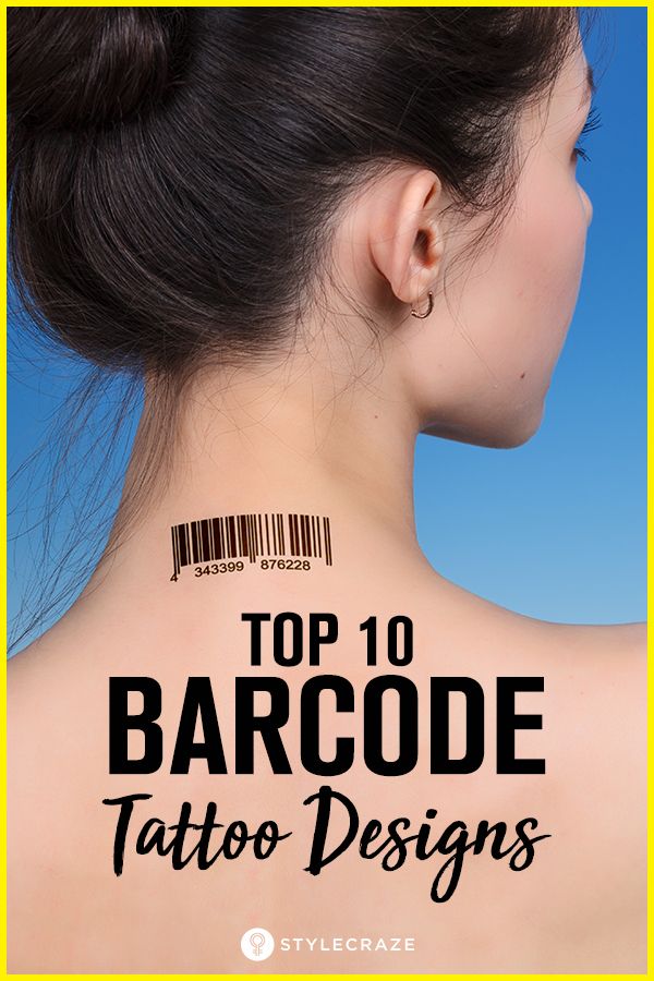 5 Stunning Barcode Tattoo Design Ideas Revealed