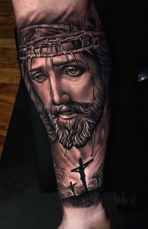 10 Jesus Tattoo Designs for Men