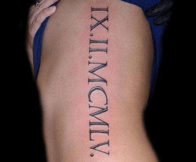 5 Unique Roman Numeral Tattoo Designs You'll Love