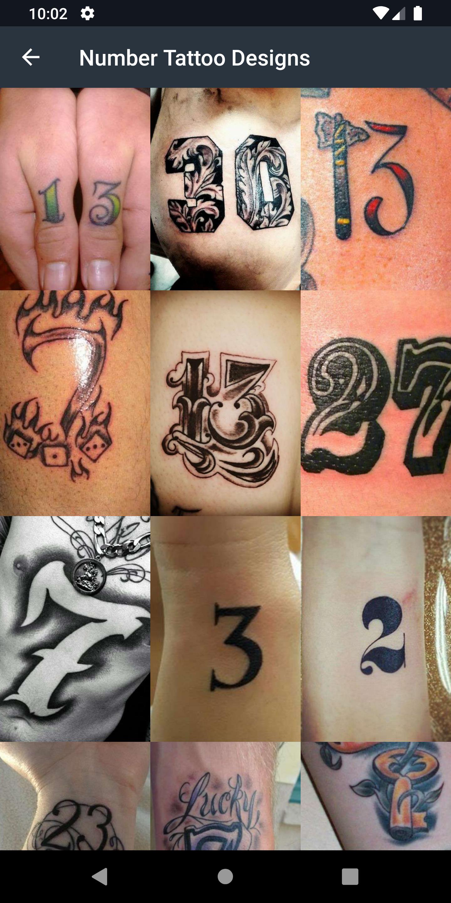 7 Tattoo Designs You'll Love: Number 7 Inspiration