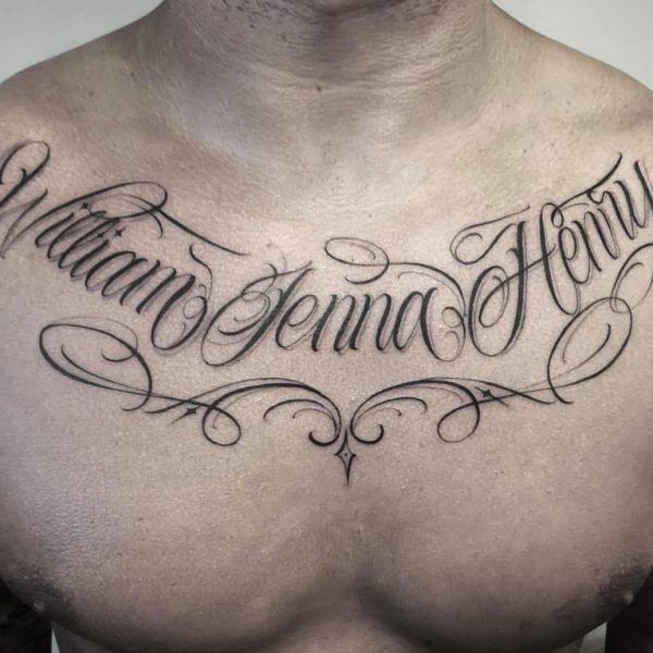 Tattoo Lettering Awesome Lettering Tattoos Designs Fonts