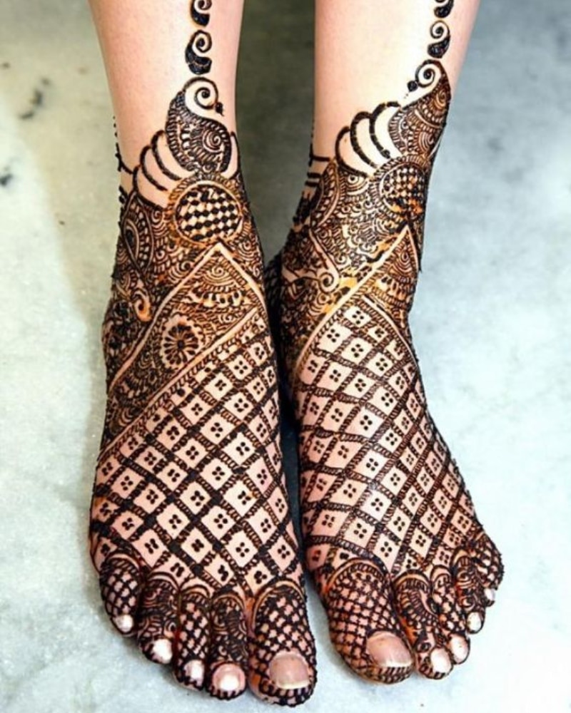 Tattoo Mehndi Design For Leg 10 Inspiring Tattoo Mehndi Designs To Elevate Your Leg S Beauty