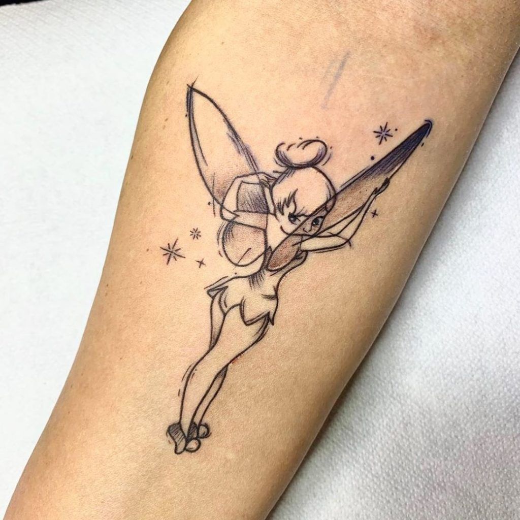 Enchanting Tinkerbell Tattoo Designs for Disney Lovers