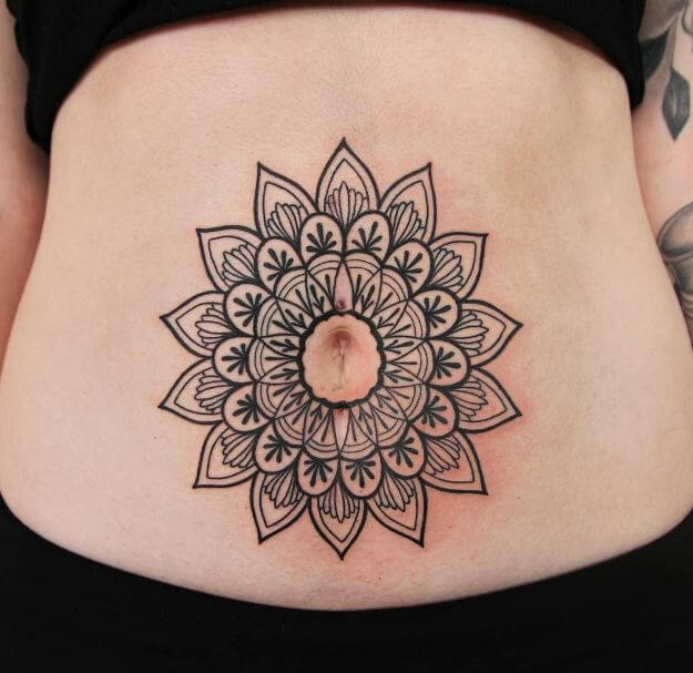 Tattoos Designs For Women On The Stomach