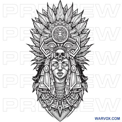 Tattoos Mayan Tattoos Mayan Tattoos Aztec Tattoos Inca Tattoo Black